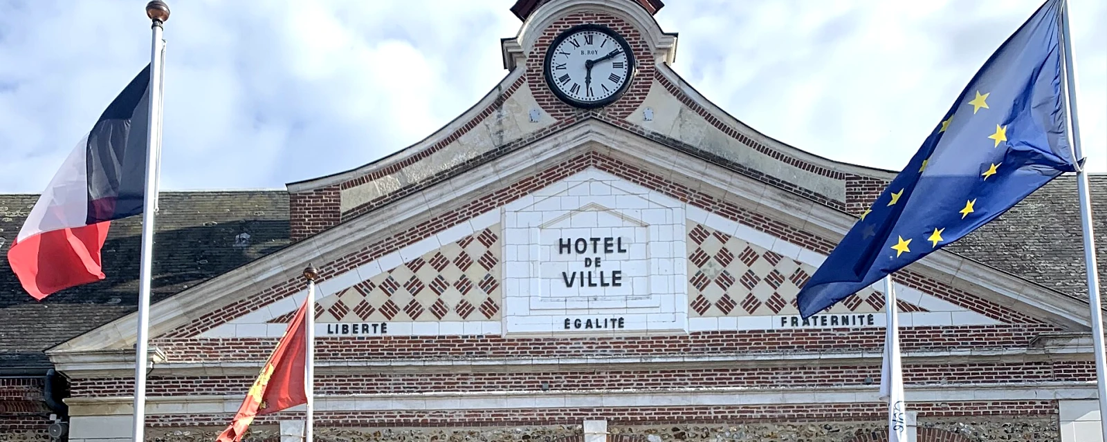 Vue de Cany-Barville, Seine-Maritime