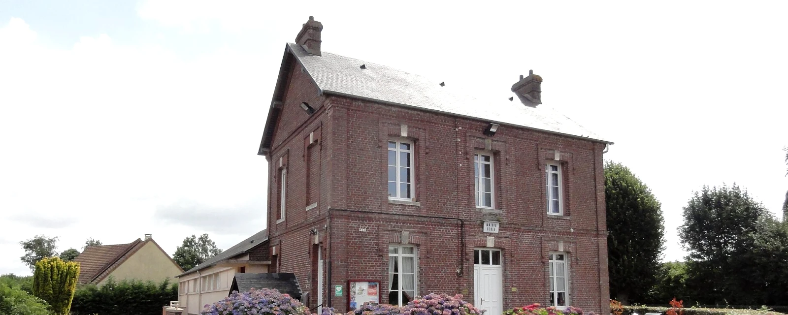 Vue de Carville-la-Folletière, Seine-Maritime