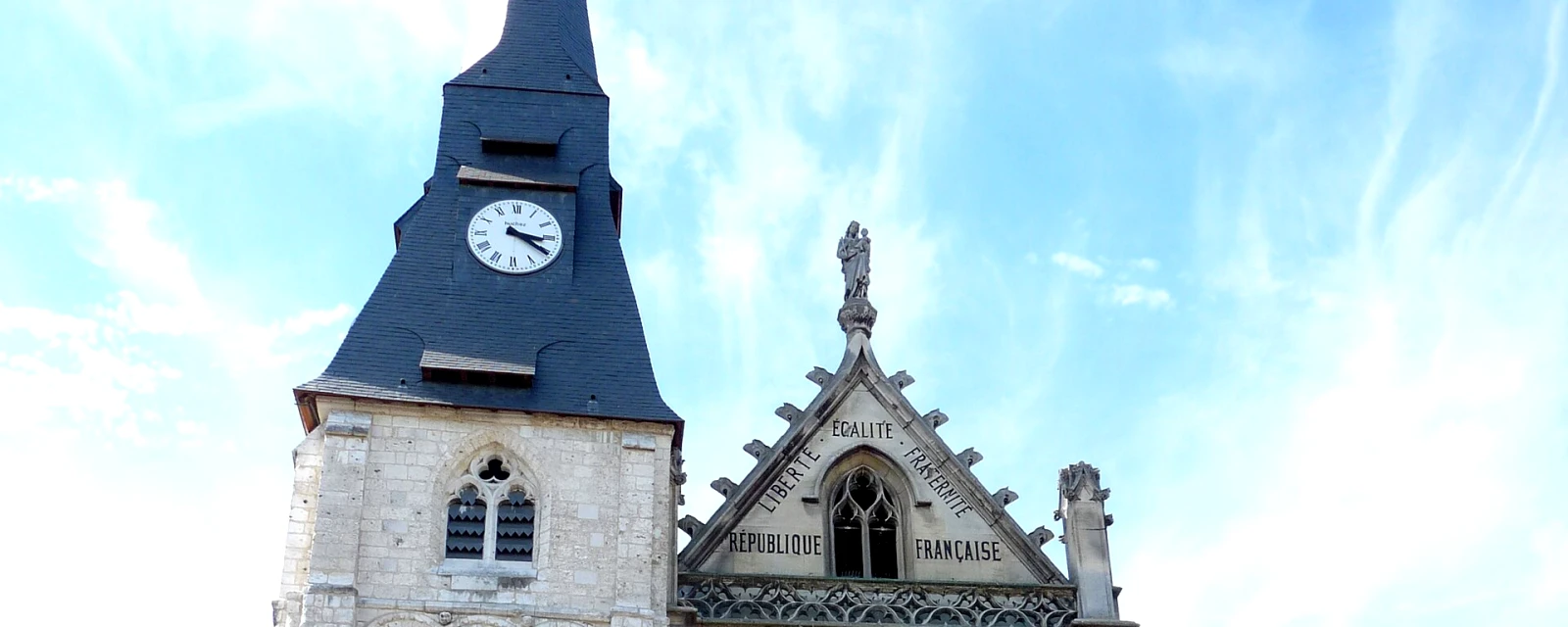 Vue de Caudebec-lès-Elbeuf, Seine-Maritime