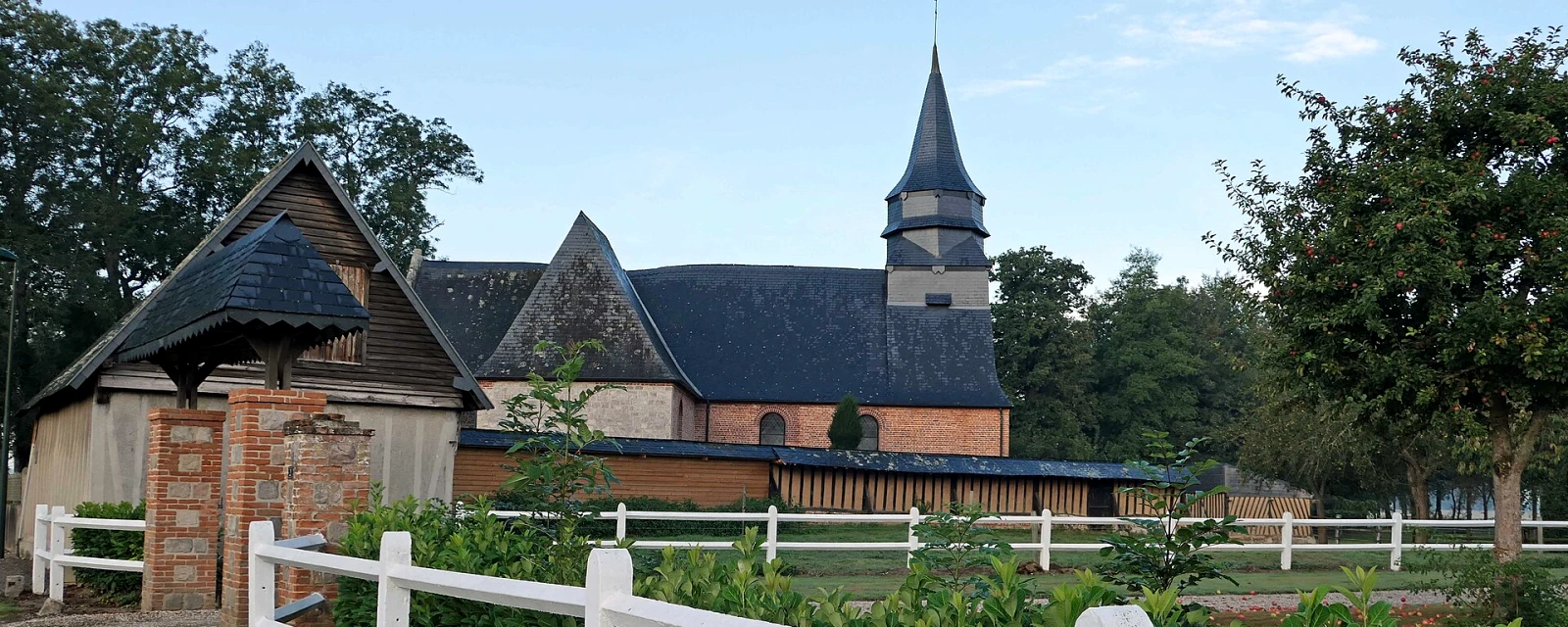 Vue de Colmesnil-Manneville, Seine-Maritime