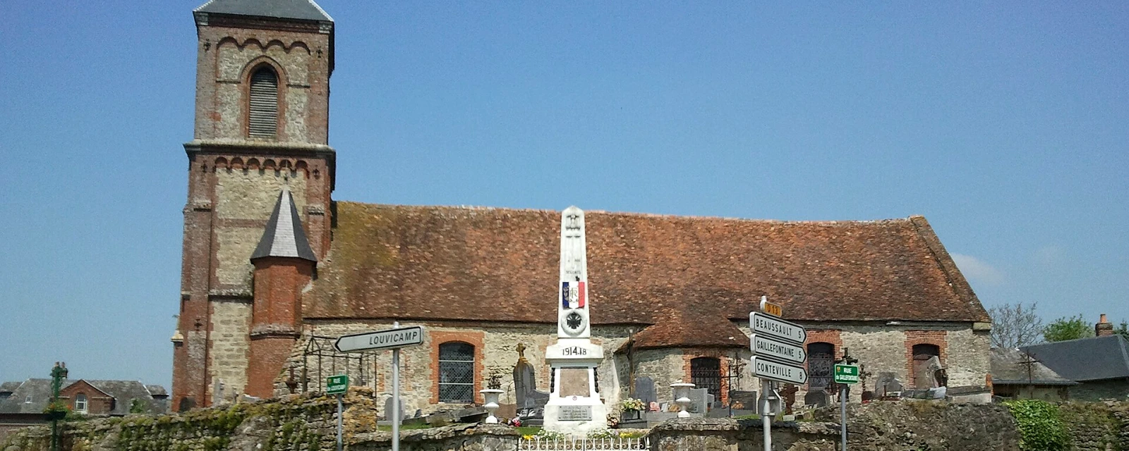 Vue de Compainville, Seine-Maritime