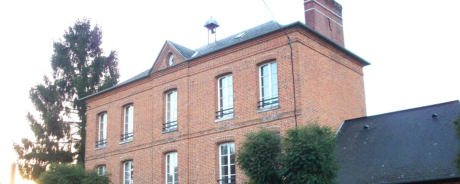 Vue de Croisy-sur-Andelle, Seine-Maritime