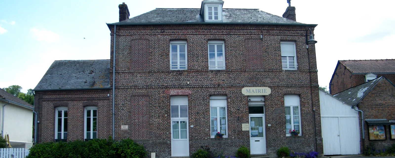 Vue de Cuverville-sur-Yères, Seine-Maritime