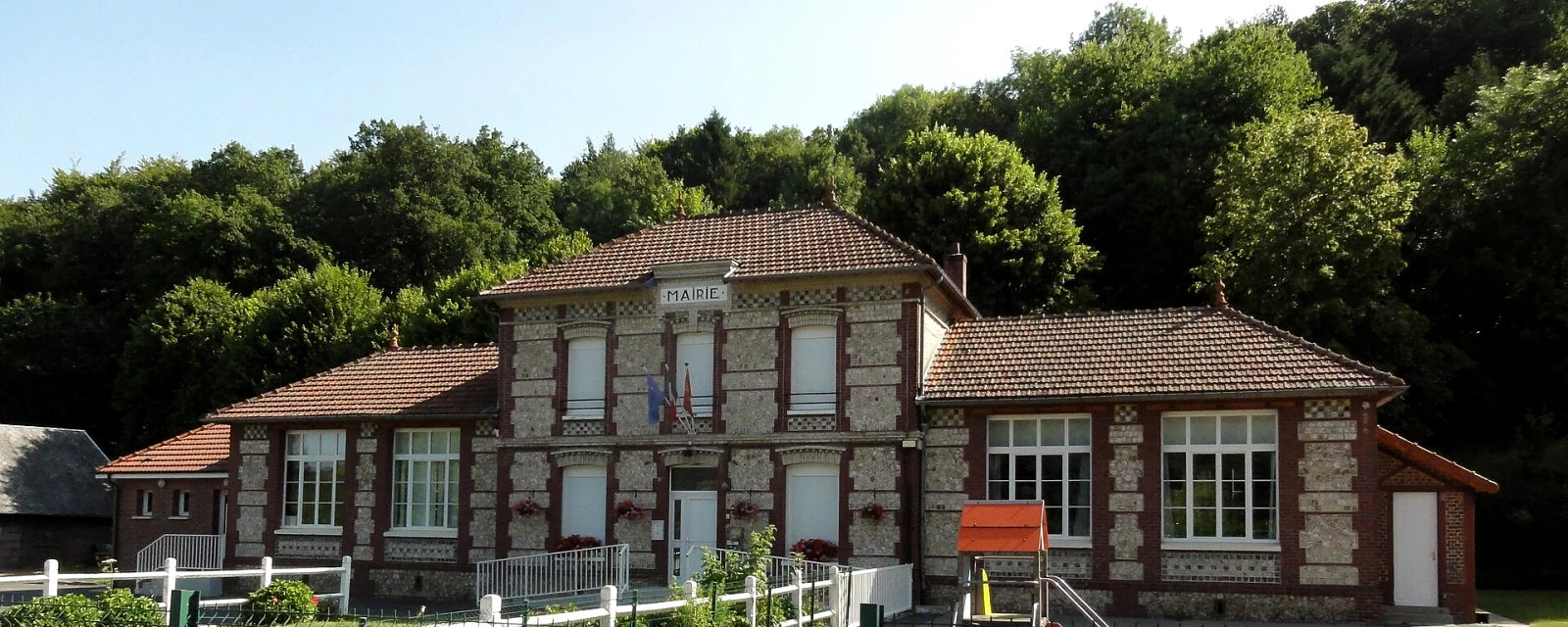 Vue de Daubeuf-Serville, Seine-Maritime