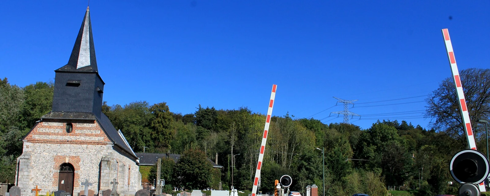 Vue de Dénestanville, Seine-Maritime
