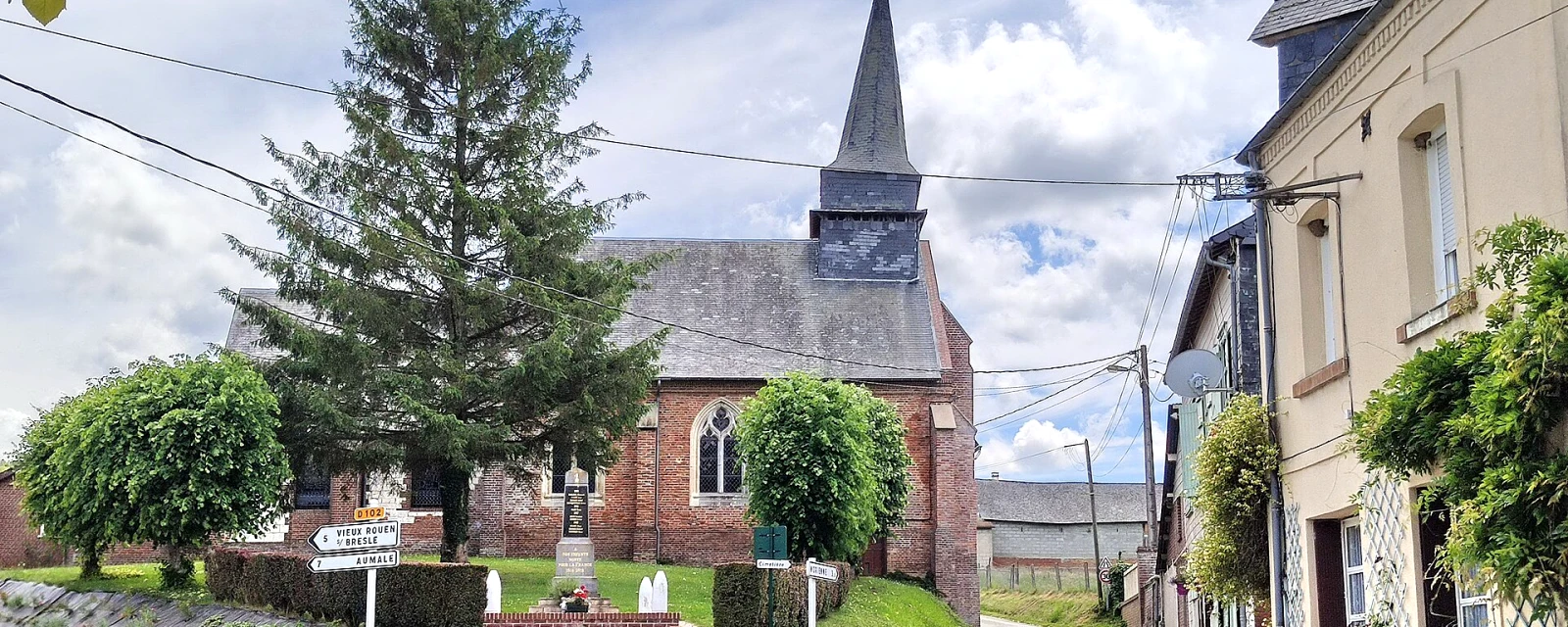 Vue de Ellecourt, Seine-Maritime