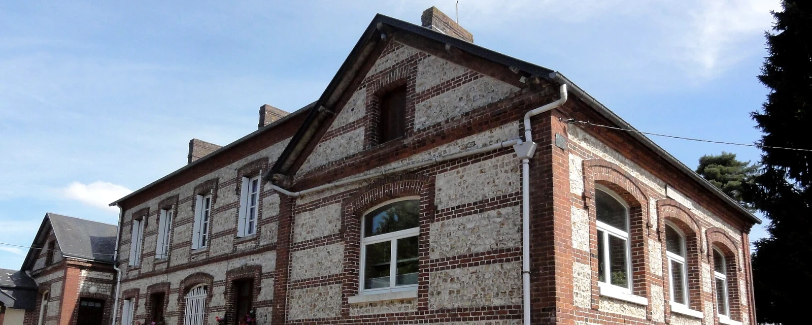 Vue de Envronville, Seine-Maritime
