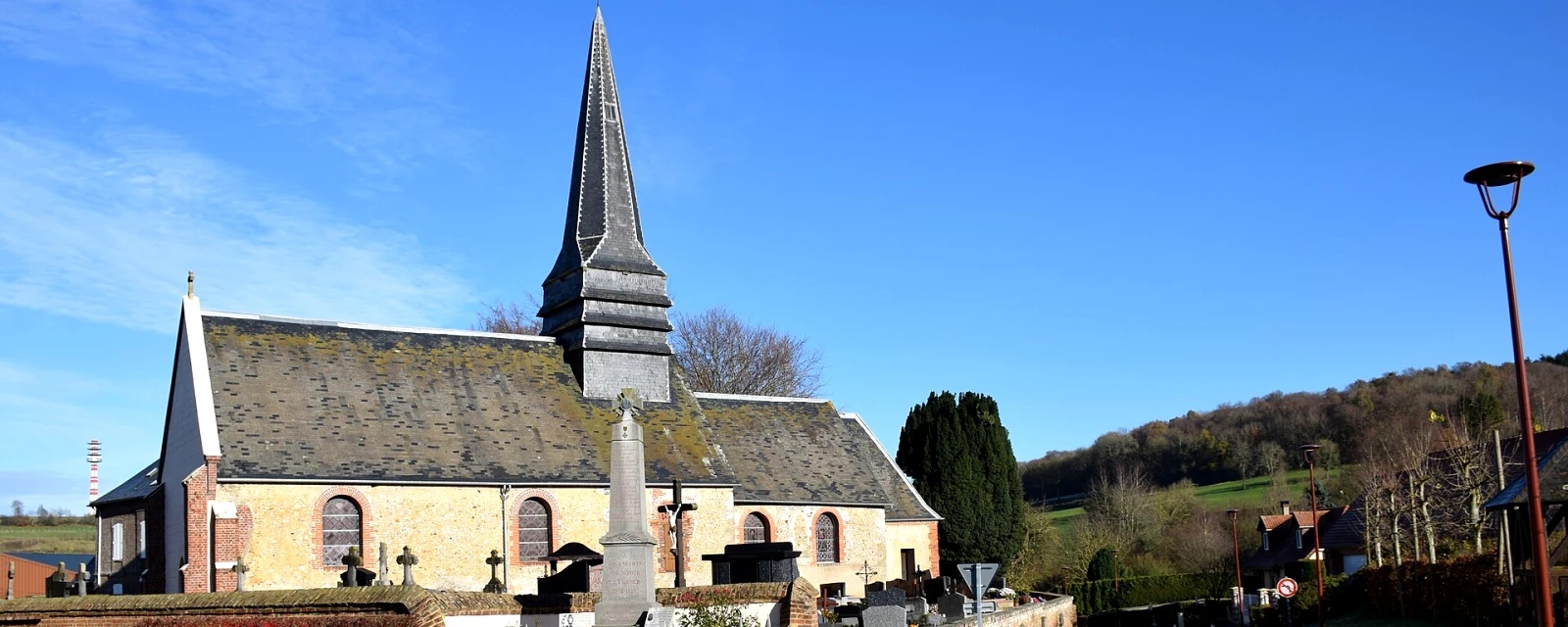 Vue de Flamets-Frétils, Seine-Maritime