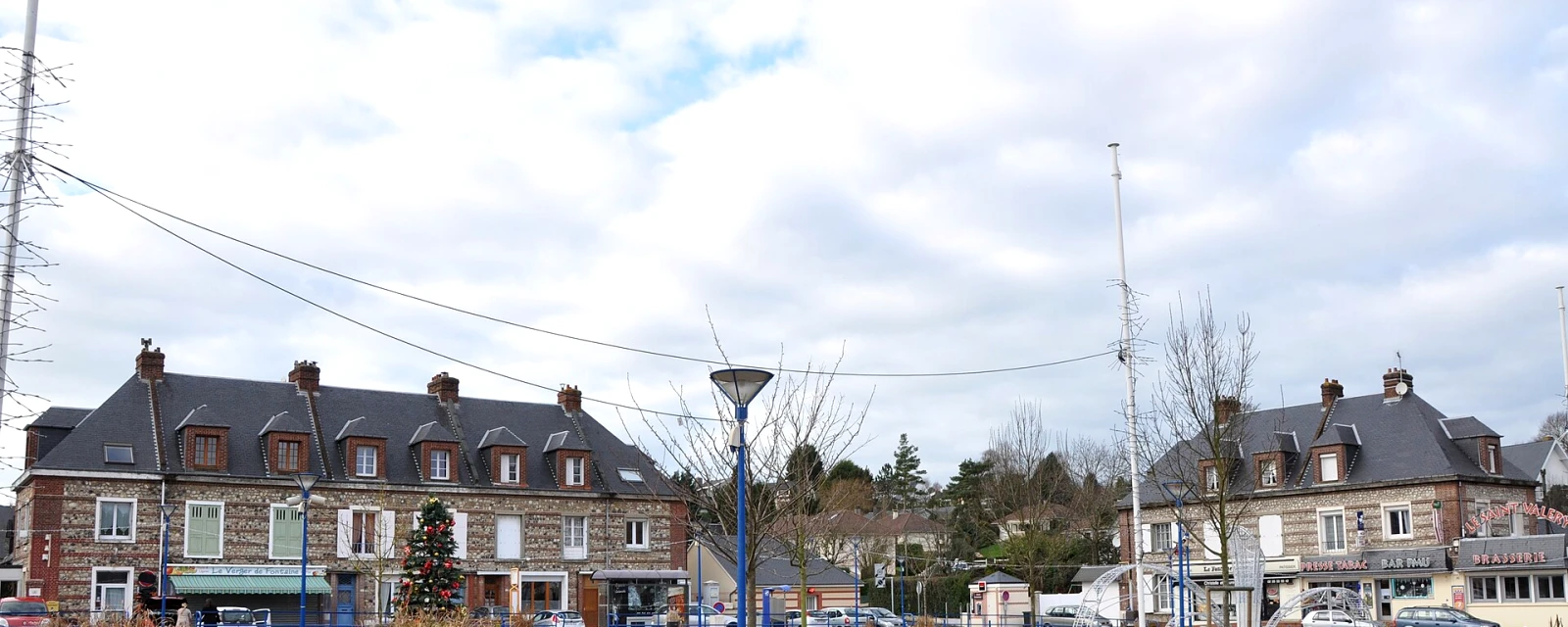 Vue de Fontaine-la-Mallet, Seine-Maritime