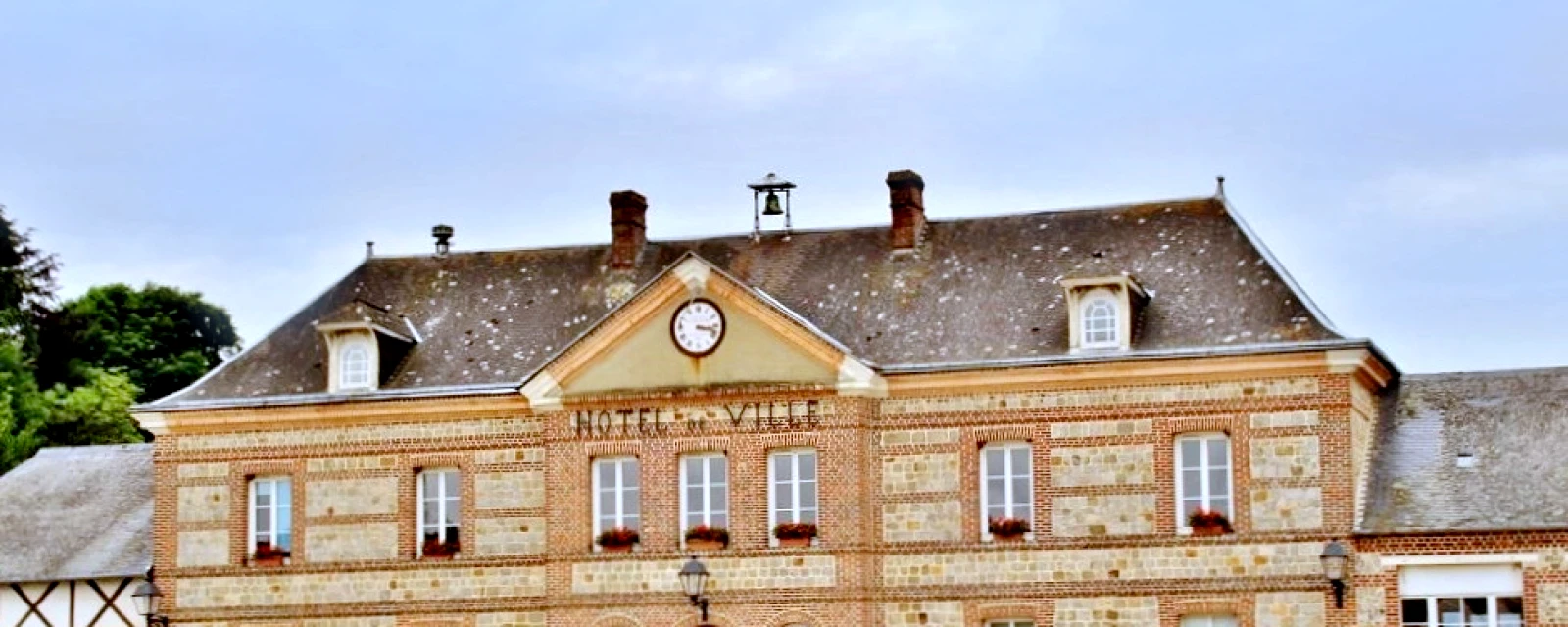Vue de Fontaine-le-Dun, Seine-Maritime