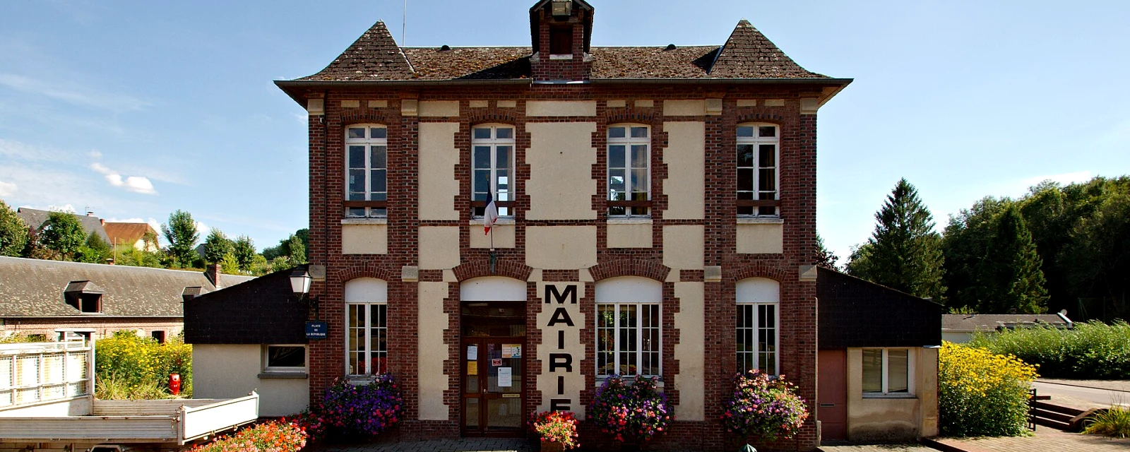 Vue de Fontaine-sous-Préaux, Seine-Maritime