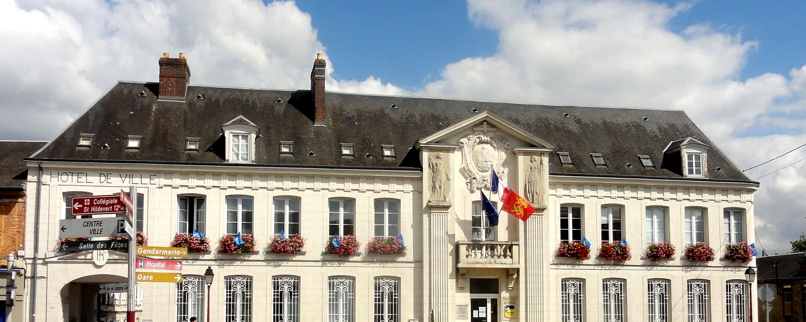 Vue de Gournay-en-Bray, Seine-Maritime