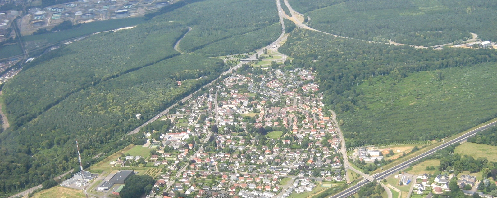 Vue de Grand-Couronne, Seine-Maritime