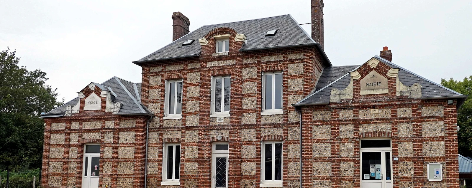 Vue de Gueutteville-les-Grès, Seine-Maritime
