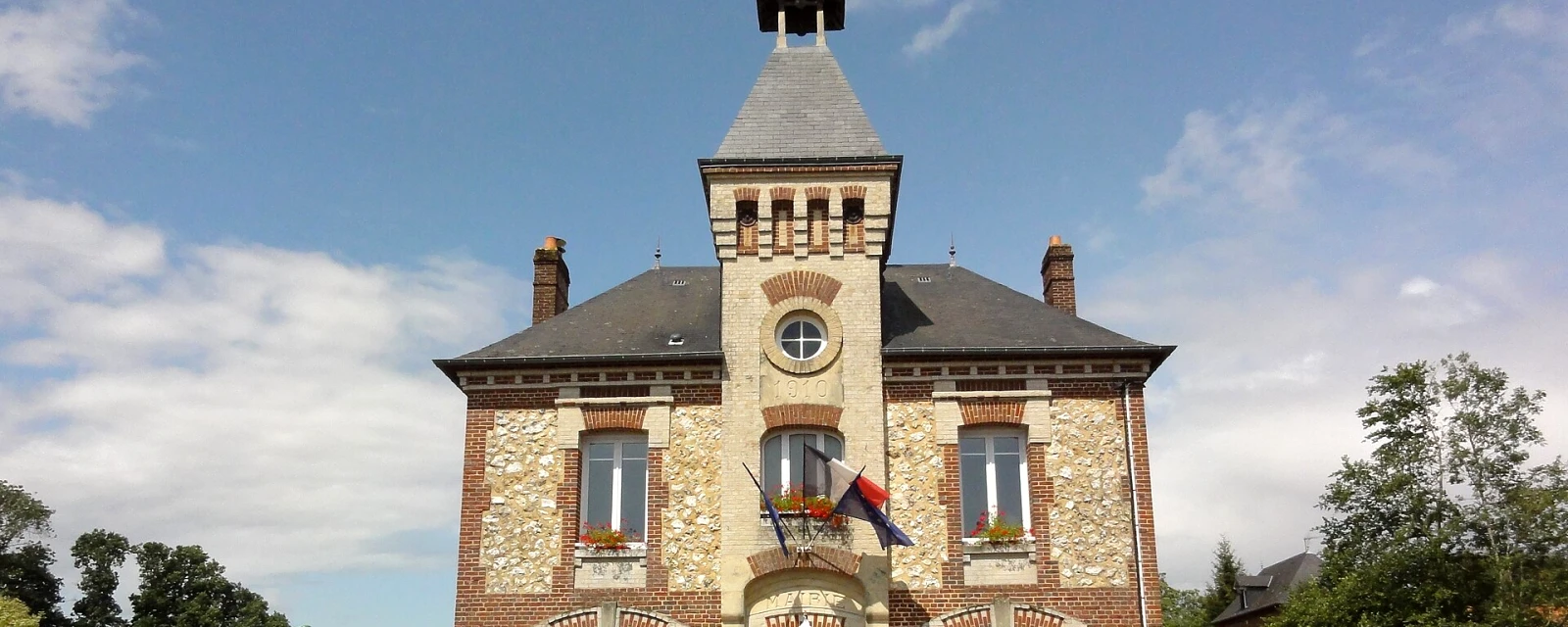 Vue de Harcanville, Seine-Maritime