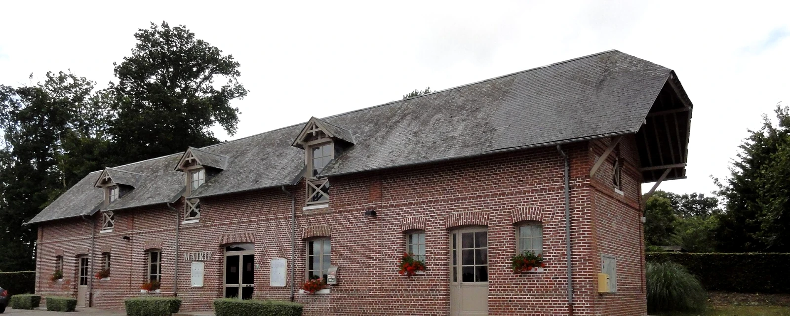 Vue de Hautot-l'Auvray, Seine-Maritime