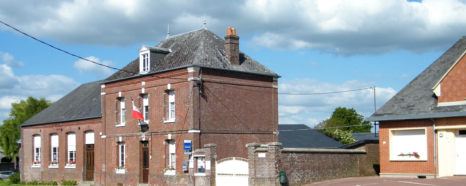 Vue de Monchy-sur-Eu, Seine-Maritime