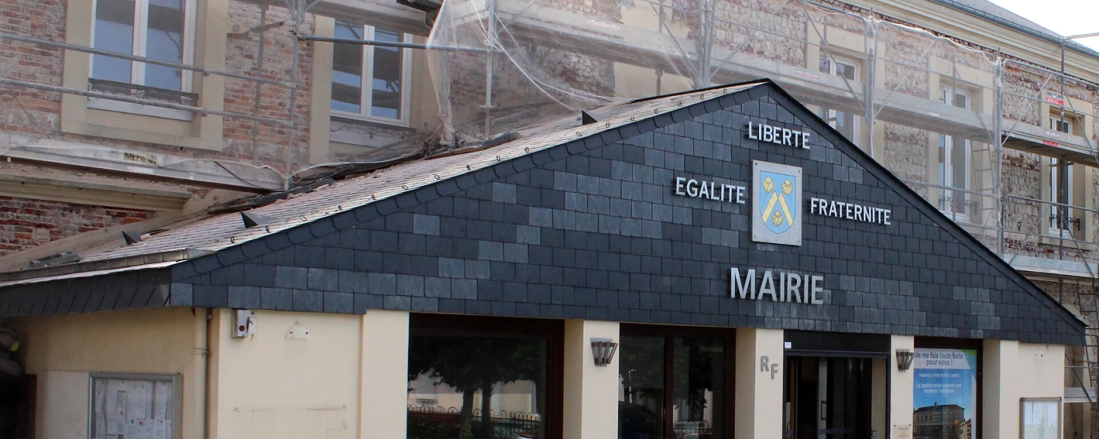 Vue de Octeville-sur-Mer, Seine-Maritime