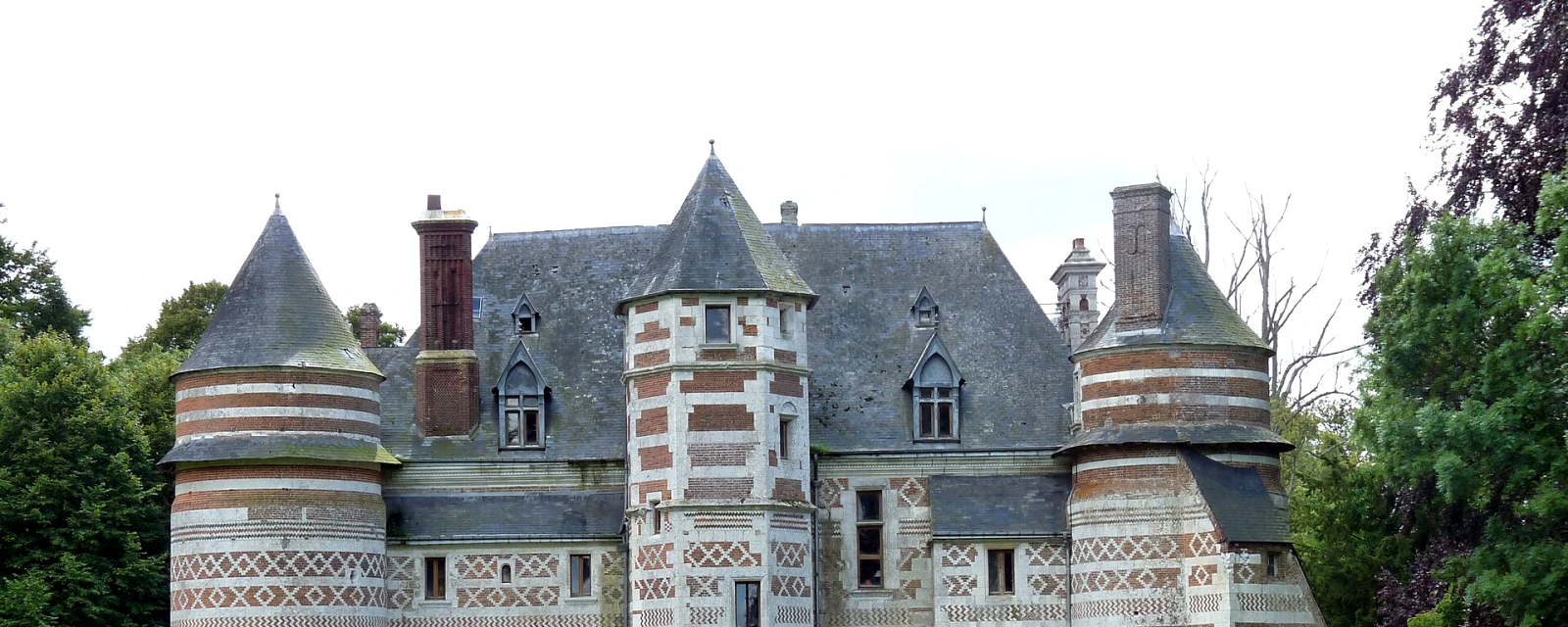 Vue de Oherville, Seine-Maritime