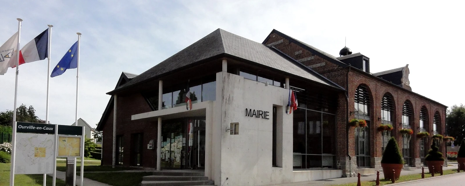 Vue de Ourville-en-Caux, Seine-Maritime