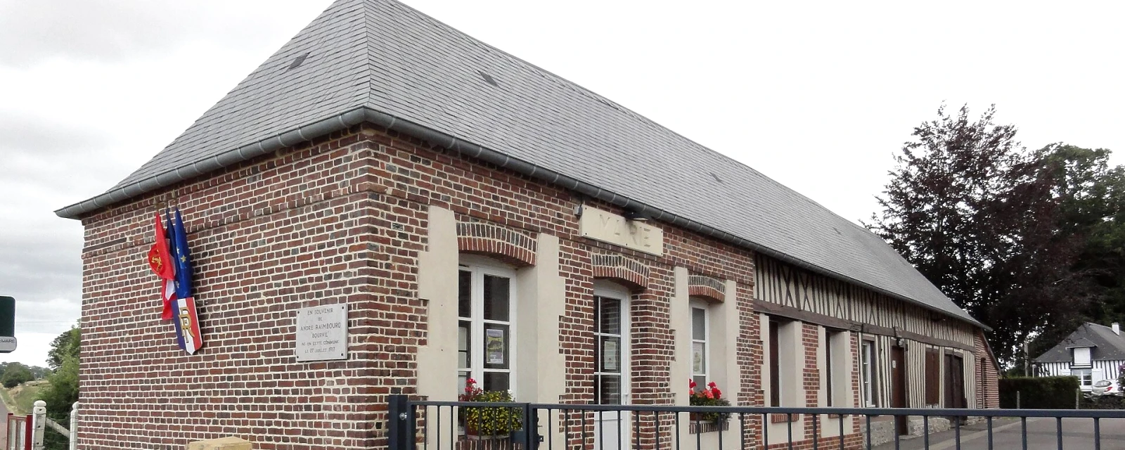 Vue de Prétot-Vicquemare, Seine-Maritime