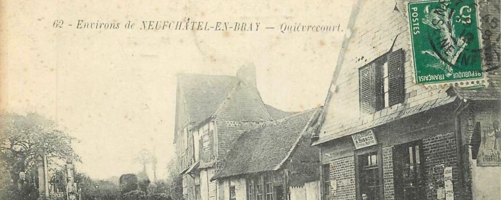 Vue de Quièvrecourt, Seine-Maritime