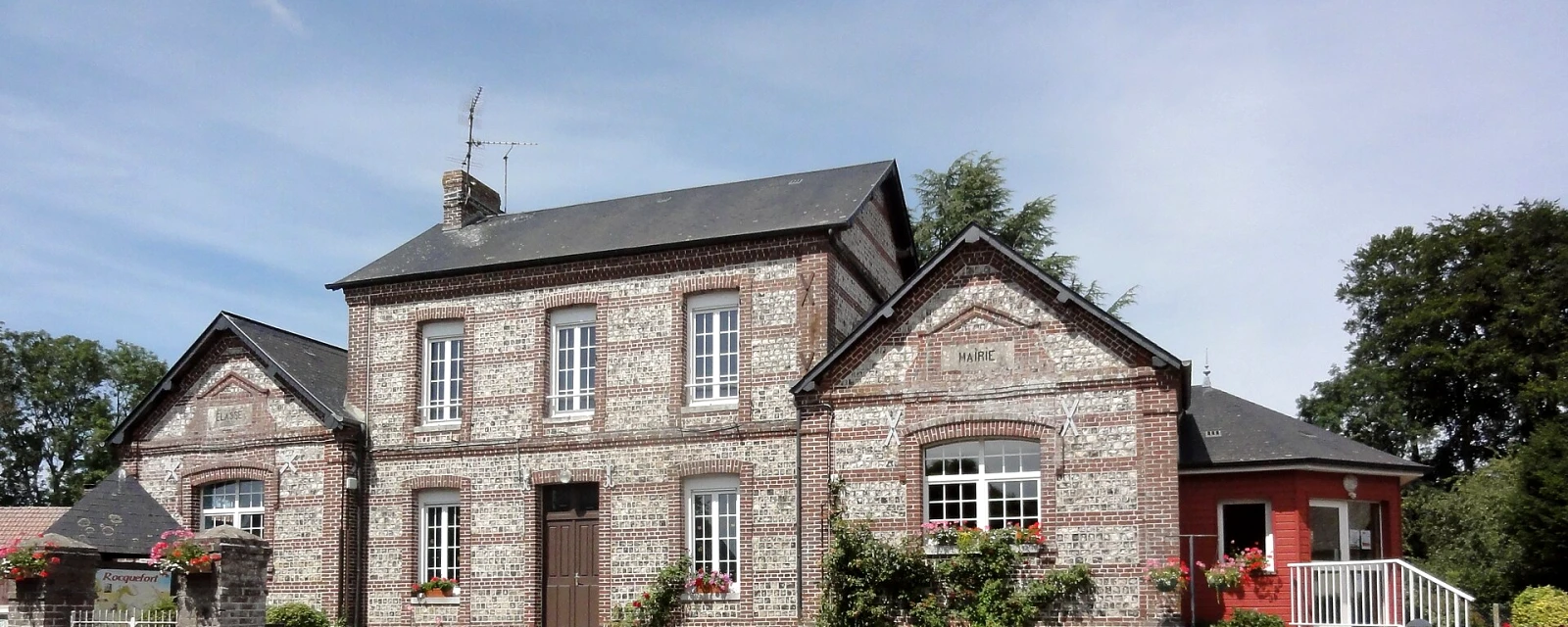 Vue de Rocquefort, Seine-Maritime