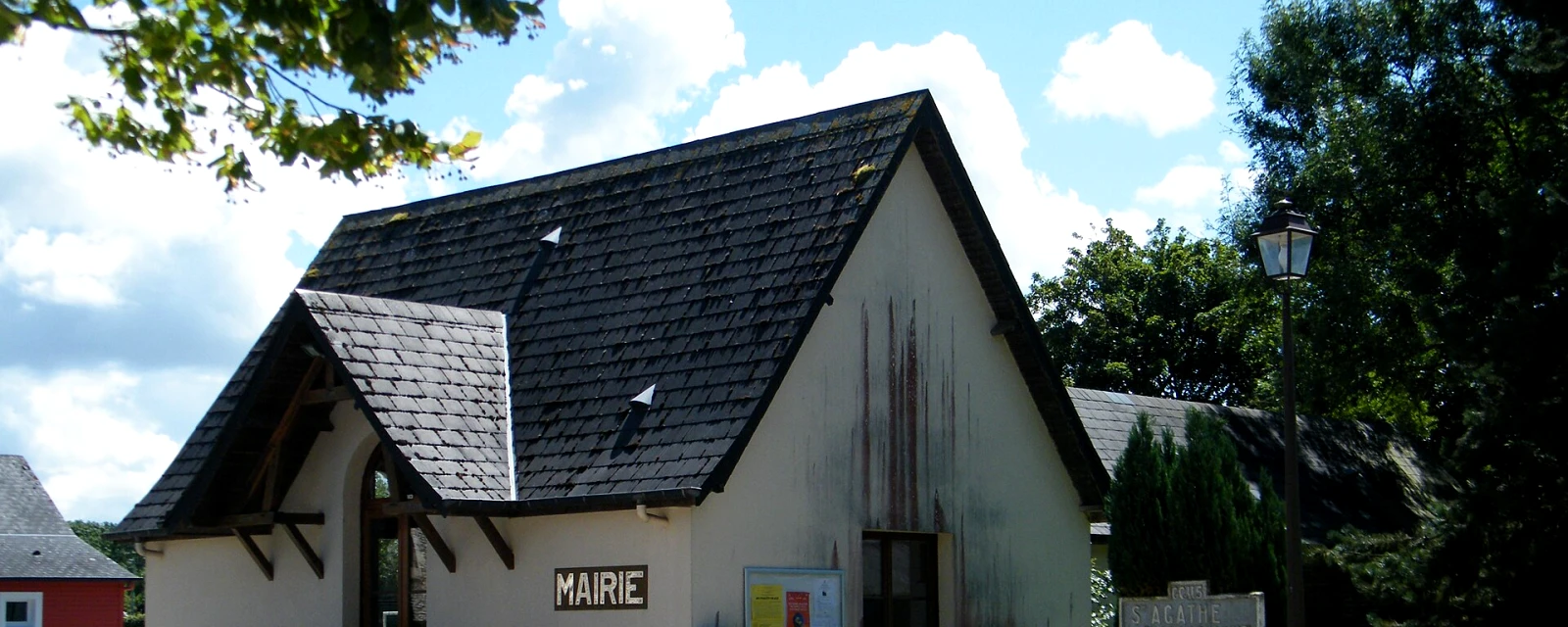 Vue de Sainte-Agathe-d'Aliermont, Seine-Maritime