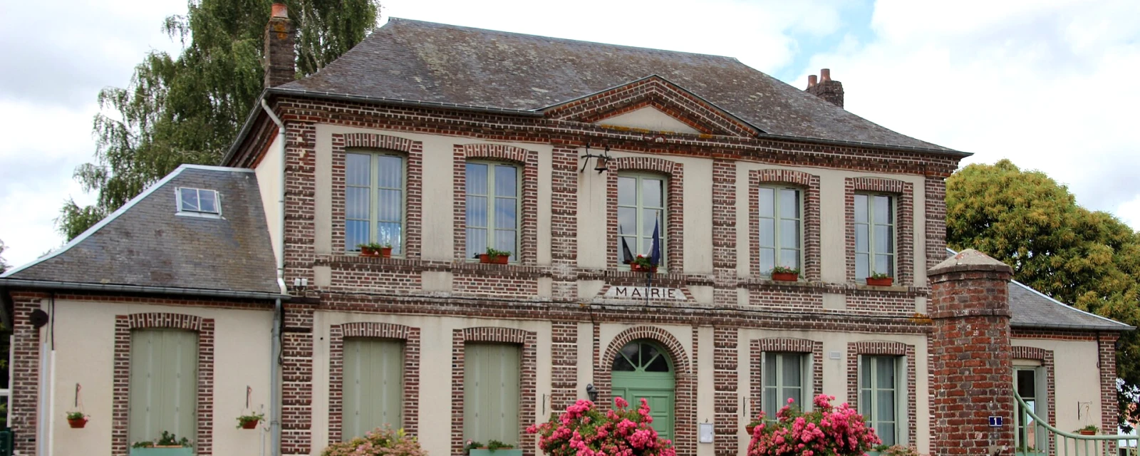 Vue de Saint-Aignan-sur-Ry, Seine-Maritime