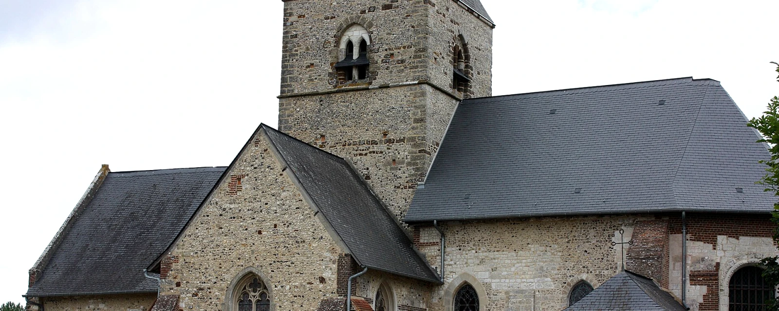 Vue de Sainte-Beuve-en-Rivière, Seine-Maritime