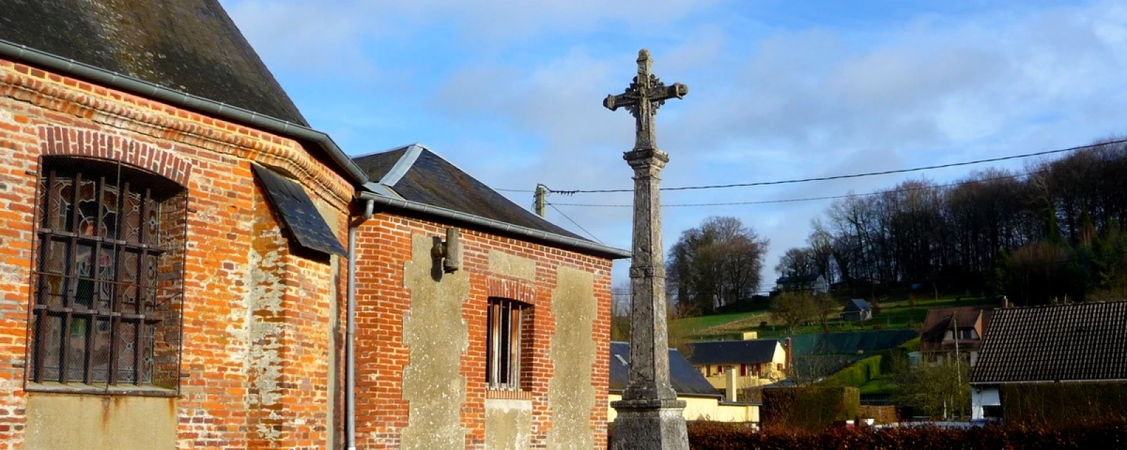 Vue de Saint-Germain-des-Essourts, Seine-Maritime