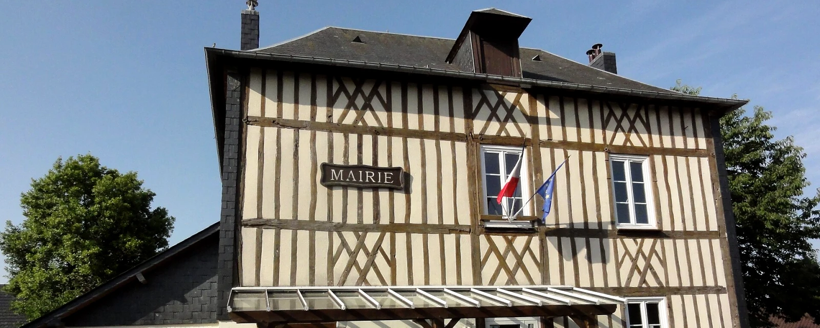Vue de Saint-Gilles-de-Crétot, Seine-Maritime