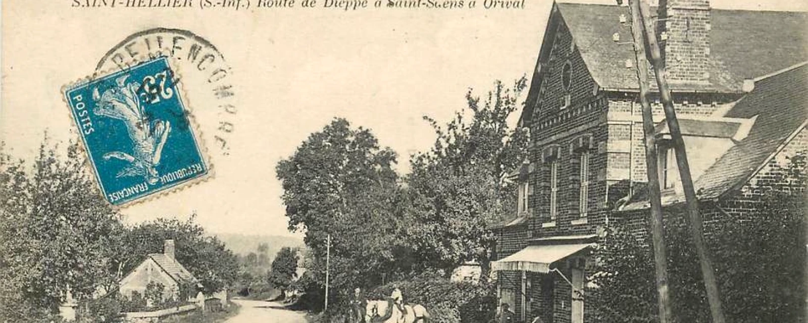 Vue de Saint-Hellier, Seine-Maritime