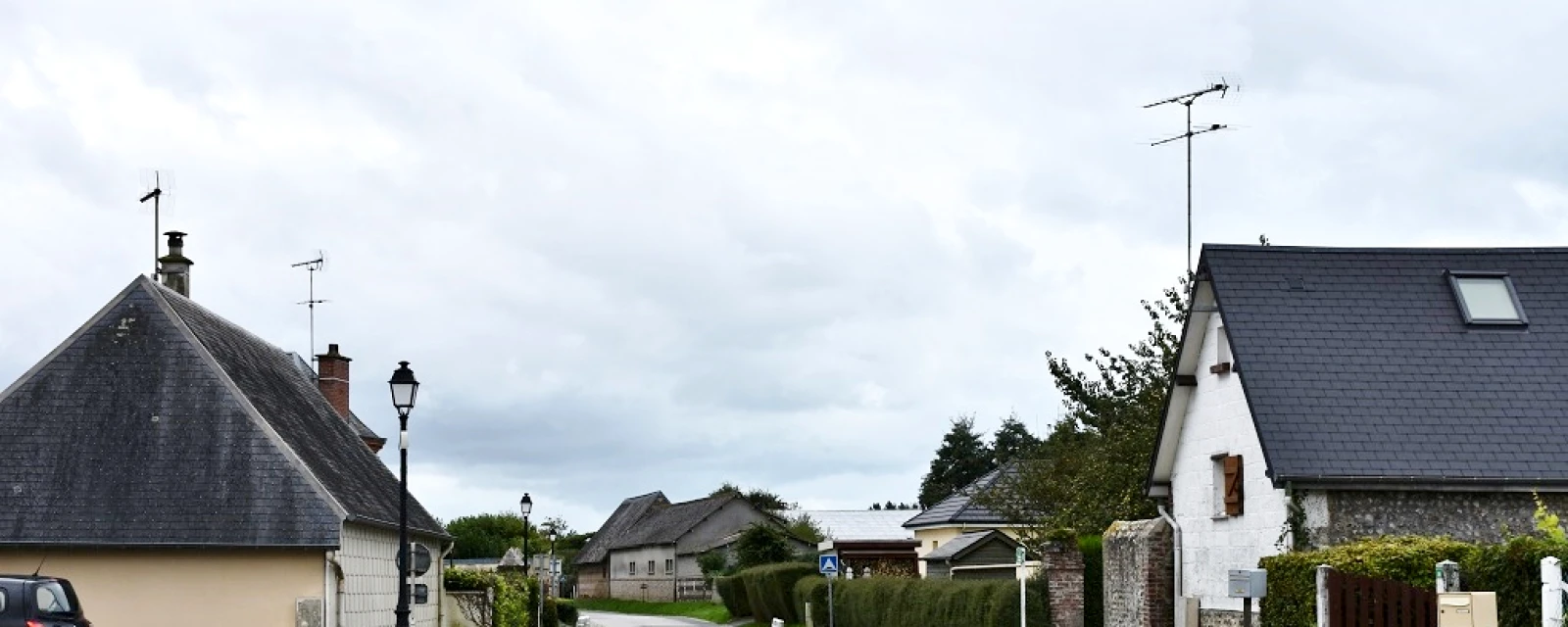 Vue de Sainte-Marie-au-Bosc, Seine-Maritime