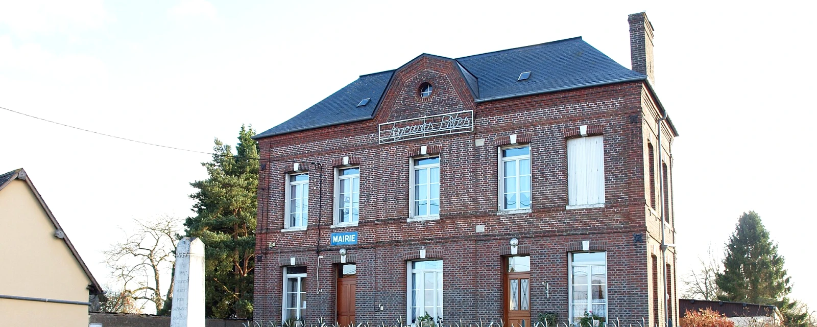 Vue de Saint-Martin-au-Bosc, Seine-Maritime