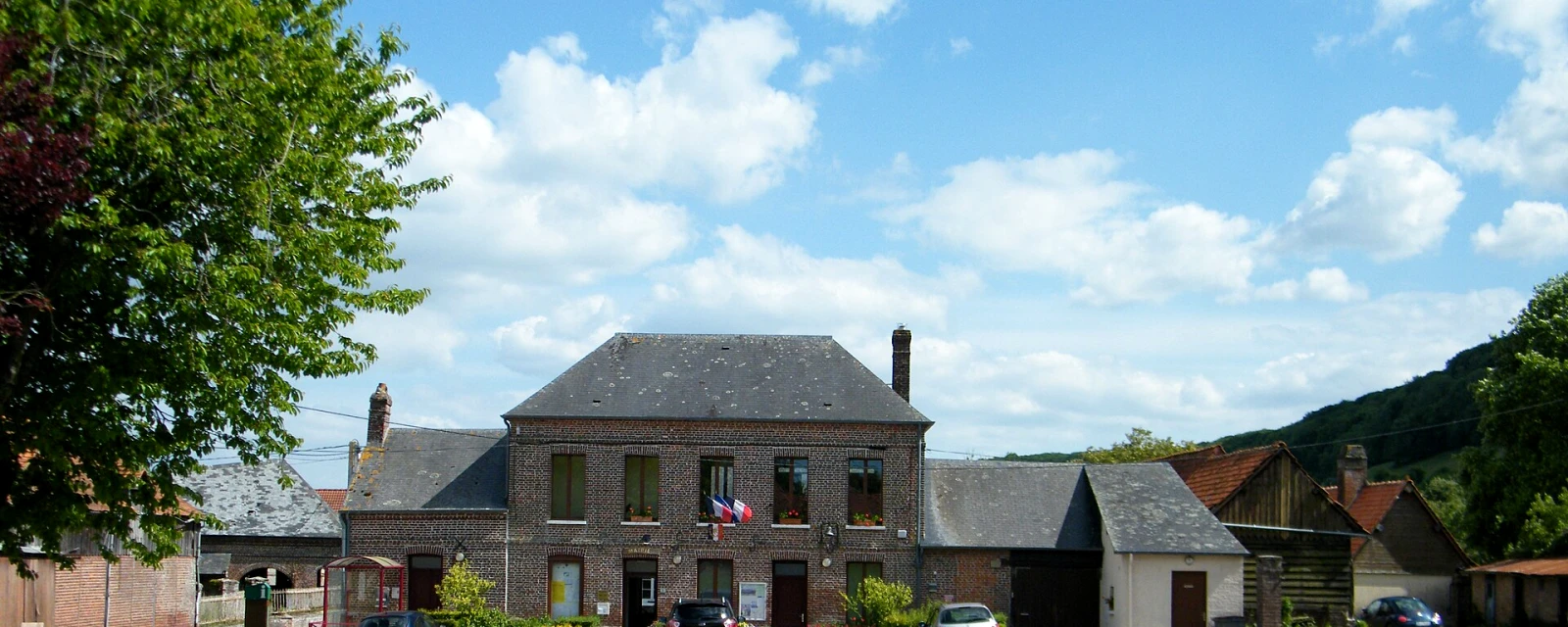 Vue de Saint-Martin-le-Gaillard, Seine-Maritime