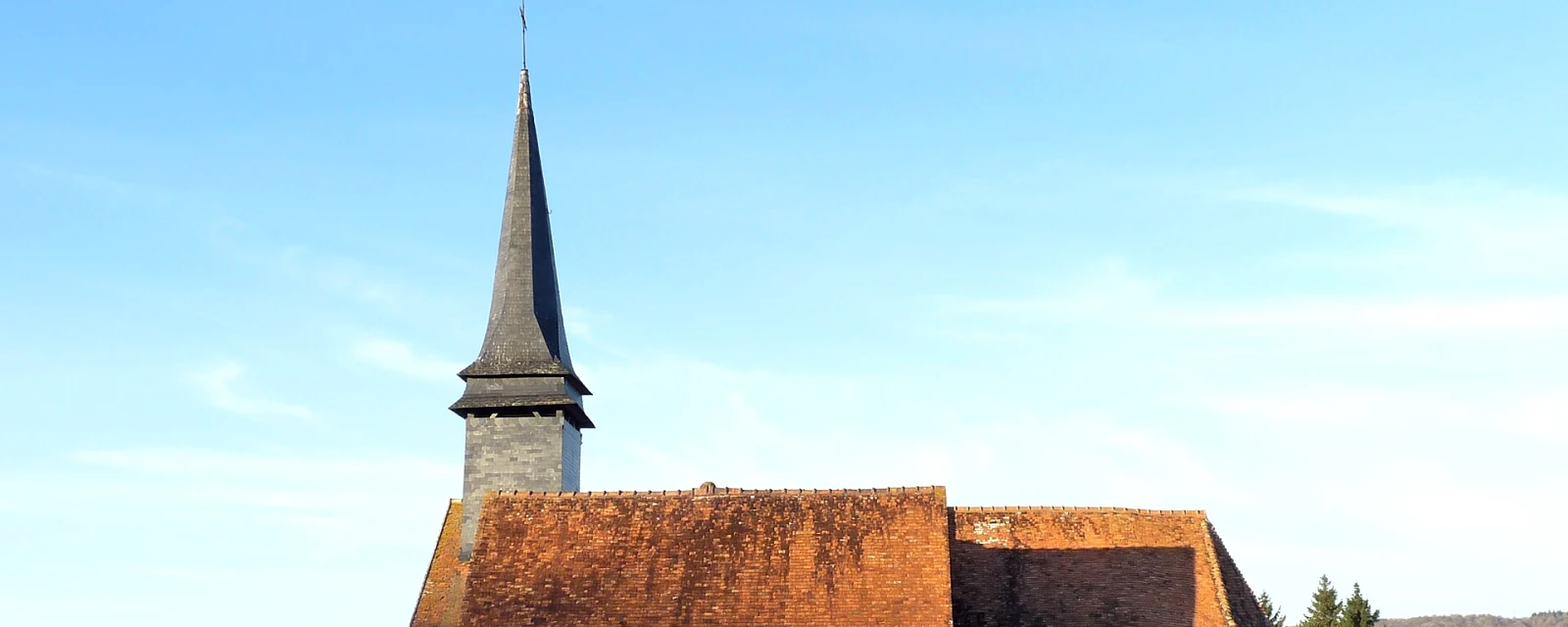 Vue de Saint-Martin-l'Hortier, Seine-Maritime