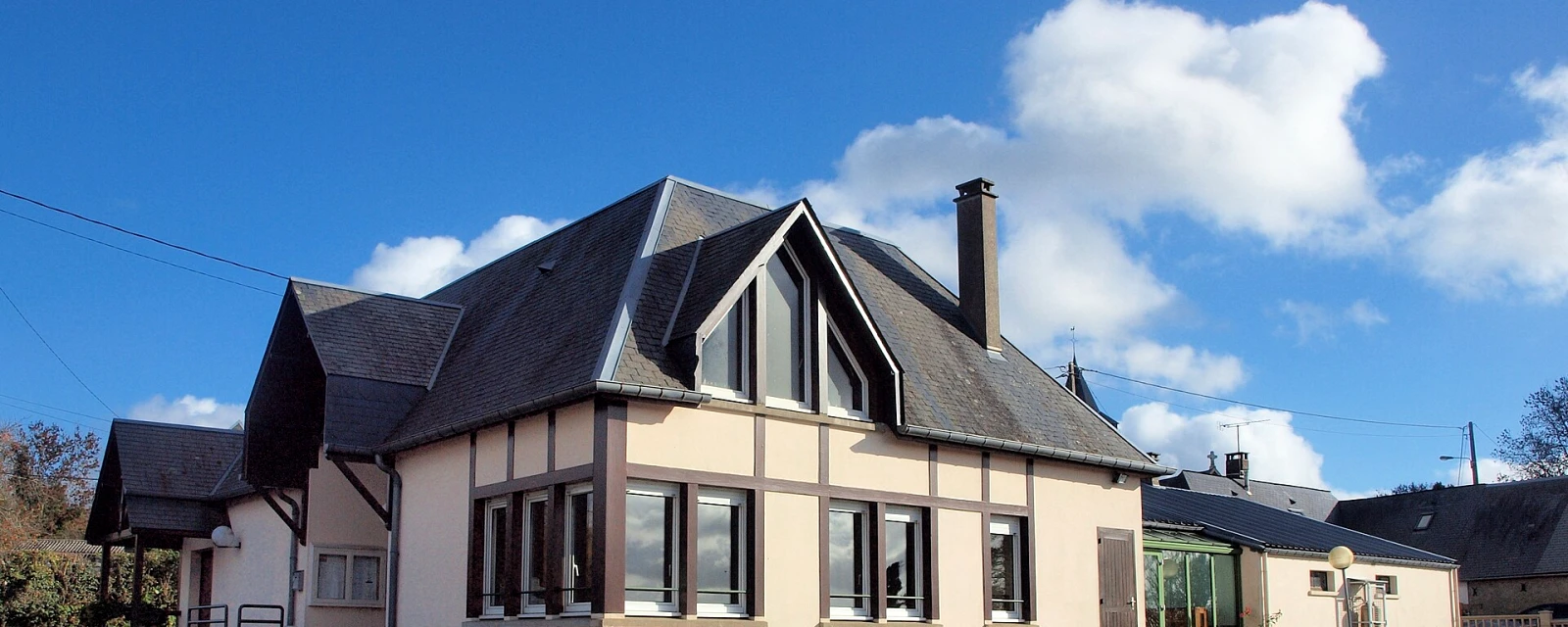 Vue de Saint-Michel-d'Halescourt, Seine-Maritime