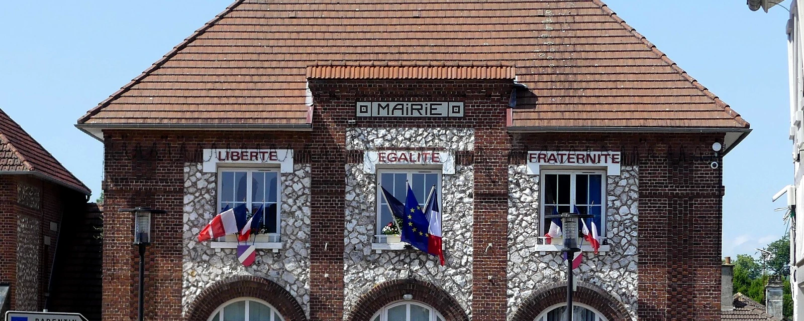 Vue de Saint-Pierre-de-Varengeville, Seine-Maritime