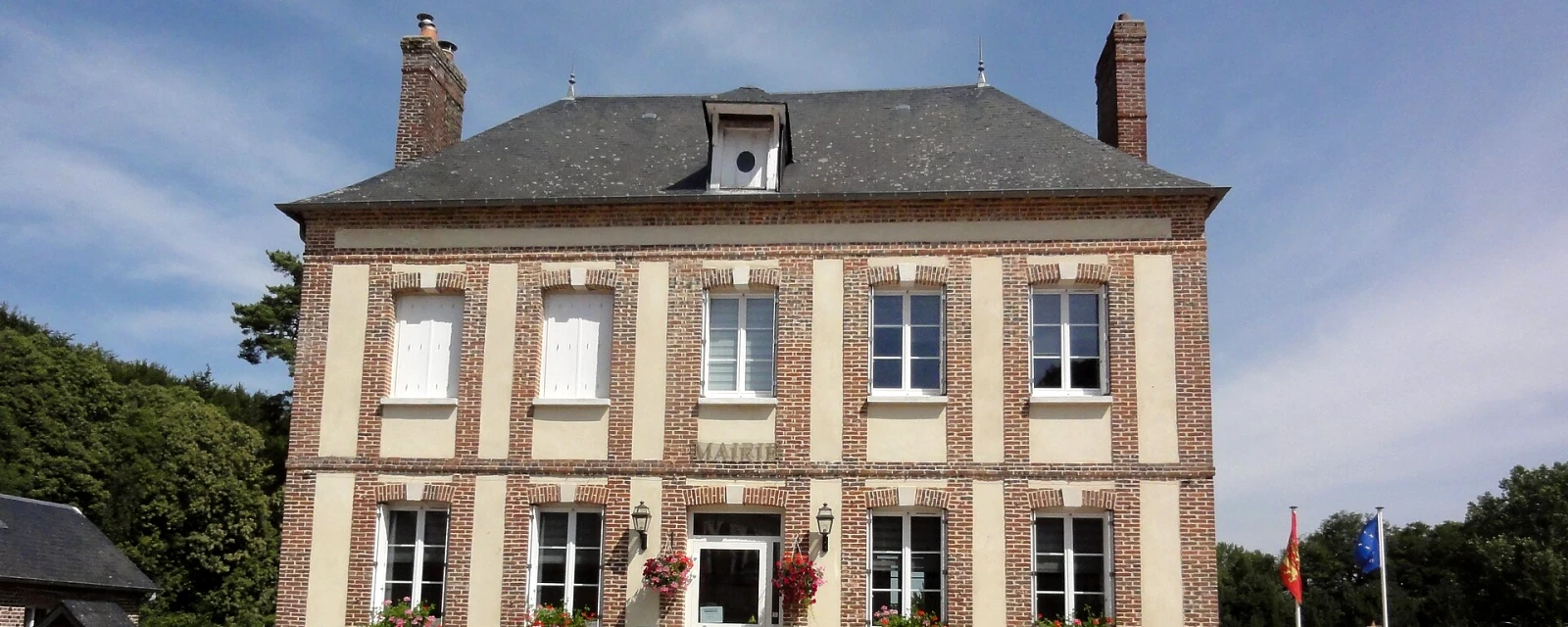 Vue de Saint-Vaast-Dieppedalle, Seine-Maritime