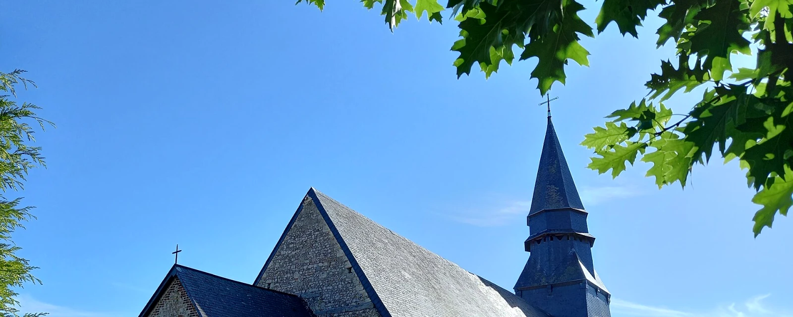 Vue de Saint-Vaast-du-Val, Seine-Maritime