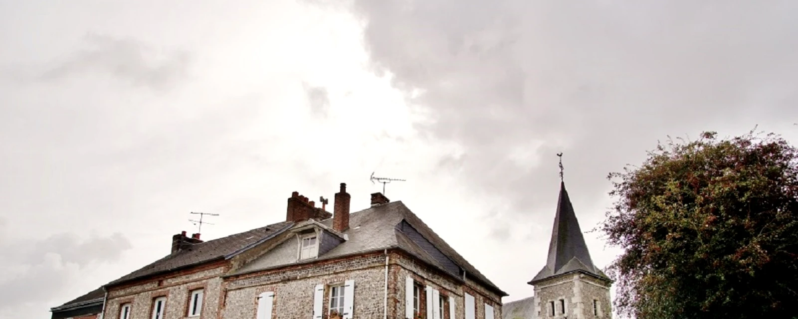 Vue de Sausseuzemare-en-Caux, Seine-Maritime