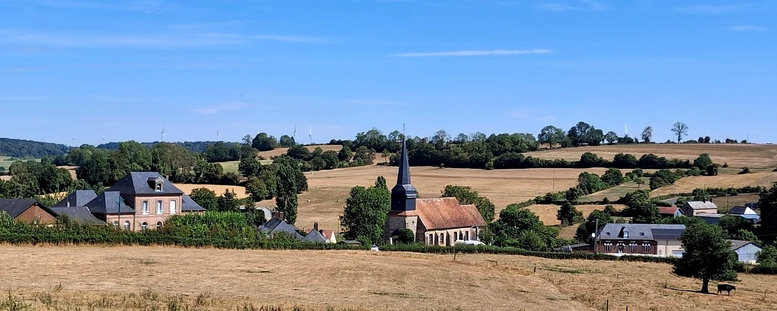 Vue de Le Thil-Riberpré, Seine-Maritime