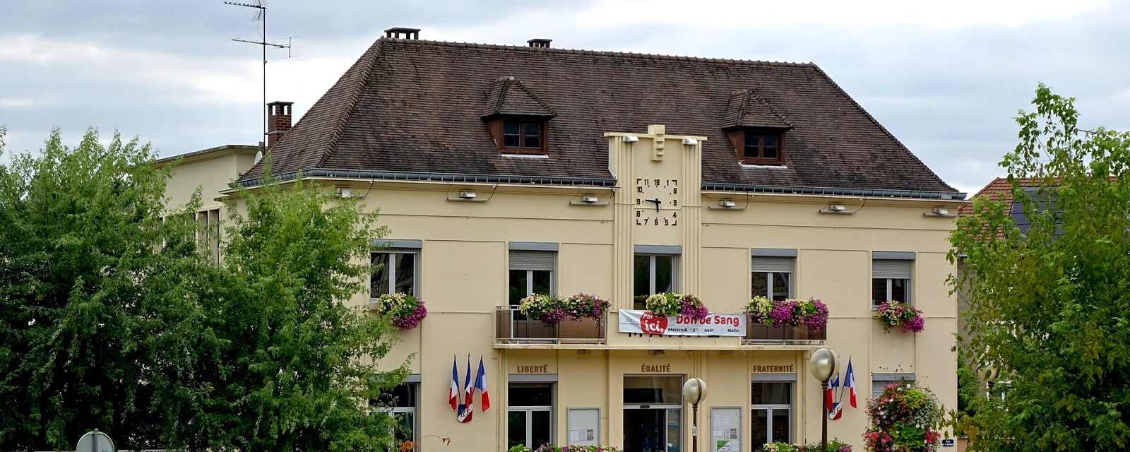 Vue de Le Trait, Seine-Maritime