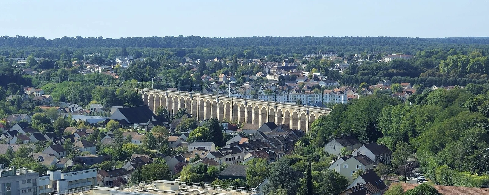 Vue de Avon, Seine-et-Marne