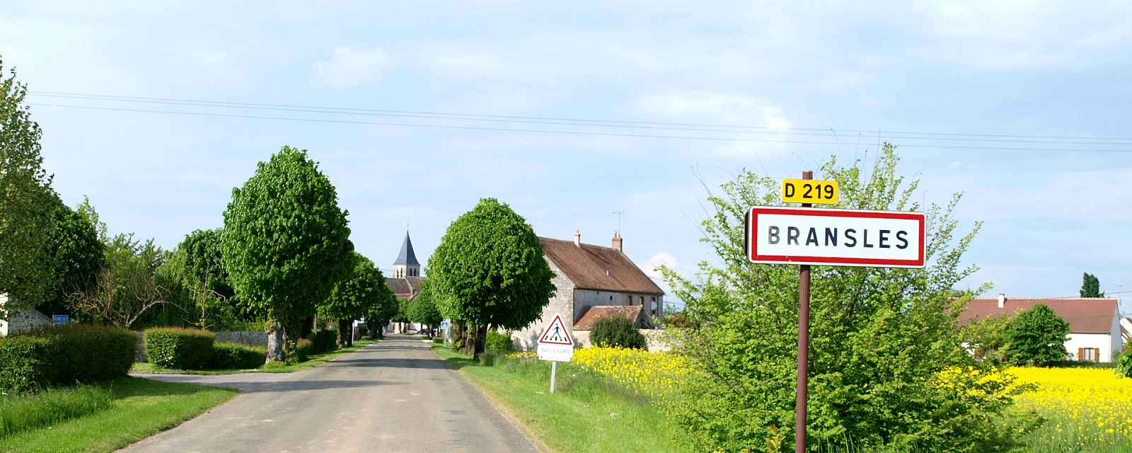 Vue de Bransles, Seine-et-Marne