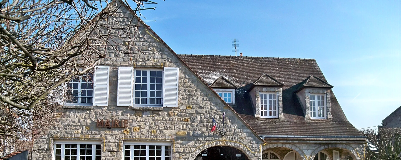 Vue de Chailly-en-Bière, Seine-et-Marne