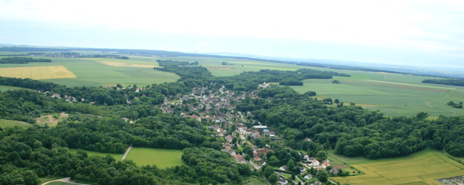 Vue de Chalautre-la-Petite, Seine-et-Marne