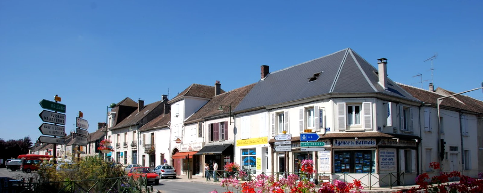 Vue de La Chapelle-la-Reine, Seine-et-Marne