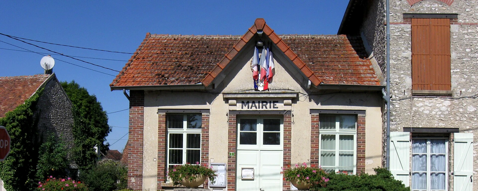 Vue de Châteaubleau, Seine-et-Marne